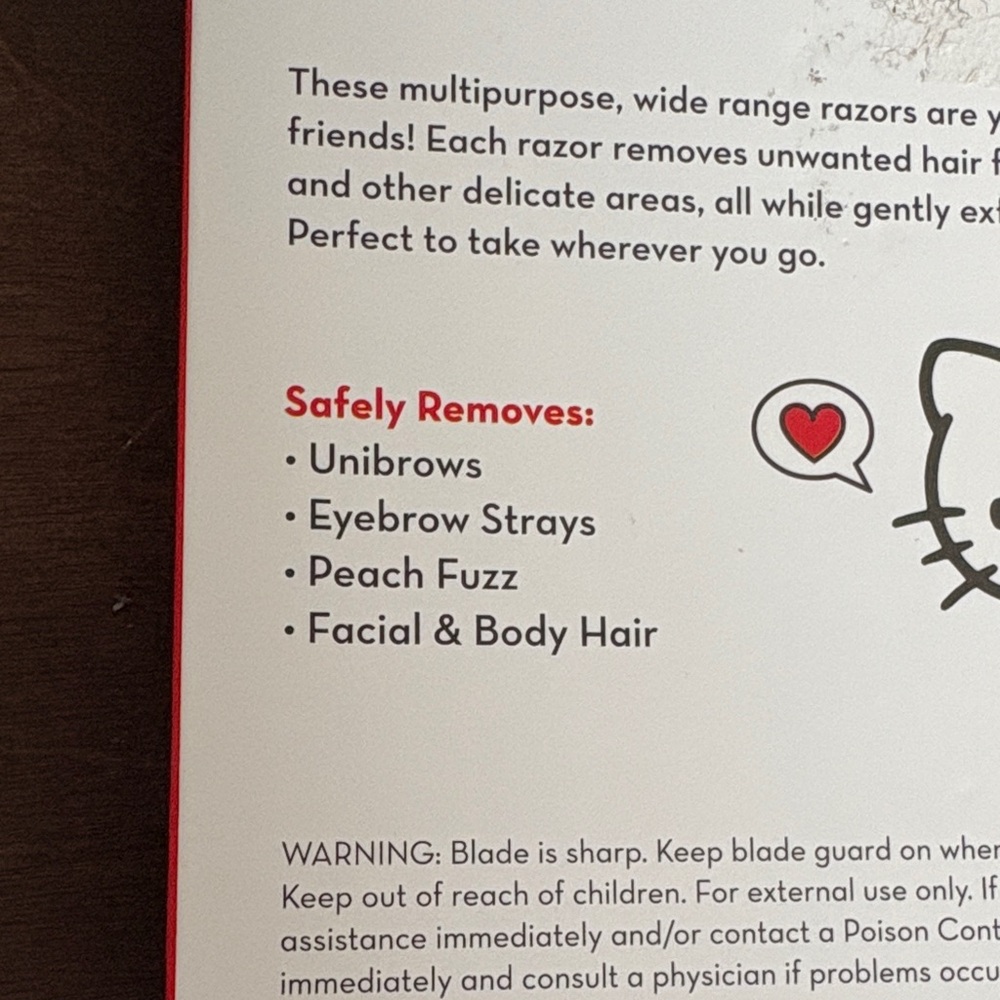 The Crème Shop x Hello Kitty Razors - Picture 3 of 3